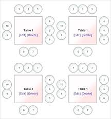 excel seating chart template wedding infekt me