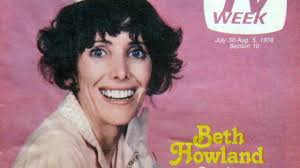 Actress Beth Howland, who played Vera