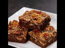 Store in an airtight container. German Chocolate Pecan Bars Youtube