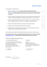 Practising certificate fee of rm550 (if practice in malaysia). Https Www Moh Gov My Moh Resources Borang 2019 Credentialing 20assistant 20medical 20officer 20and 20nurses 11 20orthopaedics 20services 6 Borang Permohonan Baru Cred 1 2018 Sept2020 Pdf