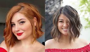 The first thing people will notice about you in this haircut are your eyes, which will be framed with a slanted fringe. 23 Flattering Short Hairstyles For Round Faces Stylesrant