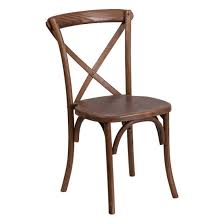 Compare prices & save money on dining room furniture. Stackable Pecan Oak Wood Finish Cross Back Chair China Wood Cross Back Chair X Back Chair Made In China Com