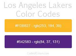 You can also upload and share your favorite lakers backgrounds. Los Angeles Lakers Team Color Codes Lakers Colors Los Angeles Lakers Lakers Team