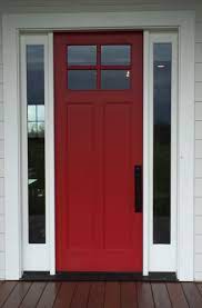 Doors, windows, and chimneys were arranged symmetrically and designed according to classical motifs and proportions. 31 Houses With Red Front Entry Door Ideas Sebring Design Build