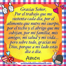 Oracion Para Dar Gracias A Dios Oracion Para Dar Gracias Dar Gracias A Dios Palabras Para Un Amigo