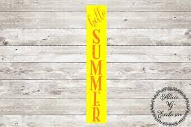 Download Free Svg Hello Summer Porch Sign Download Svg Free