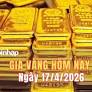 Giá vàng hôm nay 17/4: Giá vàng giảm mạnh