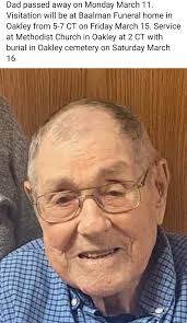 Bert Summers funeral arrangements are as follows: