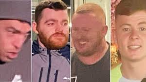 Four men plead guilty to lesser charge in branding case