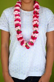 The plumeria (frangipani) is used quite often. Flowers 101 How To Make A Basic Lei Simply Ohana
