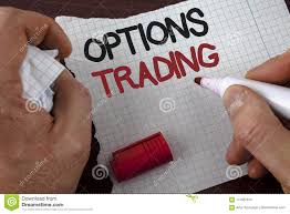 Writing Note Showing Options Trading Business Photo