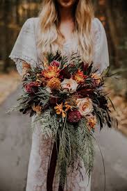Watercolor floral bouquet in vintage. 74 Dreamy And Relaxed Bohemian Wedding Bouquets Weddingomania