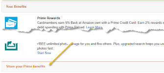 Manage your amazon rewards visa card account. Share Amazon Prime Benefits With Friends And Family