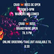 I've been wanting to try the crabcakes but was scared they wouldn't be great. Crab Boss In Brandywine Restaurant Menu And Reviews