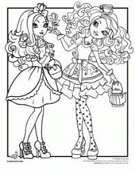 Print and make your day happy. Ever After High Coloring Pages Woo Jr Kids Activities