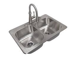 Menards — model #6790168 brass white kitchen sink strainer basket 2pkg. Drop In Kitchen Sinks At Menards