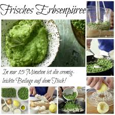 Frisches Erbsenpuree Smarter Rezept Erbsenpuree Erbsen Puree Erbsenpuree Rezept