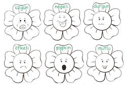 Duygular Yuzumuze Yansir Boyama Sayfalari Boyama Kitaplari Duygular