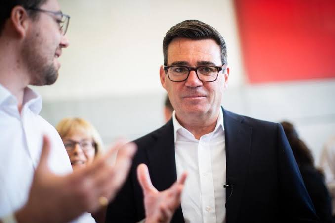 While Nigel Farage argued with a bin, Andy Burnham got to work improving  people's lives' - AOL