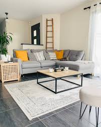 Contemporain et moderne design rétro et vintage scandinave. Canape D Angle Fixe L Scandi Bobochic Decoration Salon Canape Gris Canape Angle Gris Deco Canape Gris