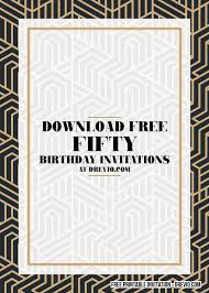 (opens in a new tab or window) house icon housewarming invitation. Free Printable 50th Birthday Invitation Templates Download Hundreds Free Printable Birthday Invitation Templates