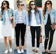 Black Blazer Outfits Women S 48 Best Ideas Fashion Outfits Women Jeans Denim Jackets How To Wear Denim Jacket Denim Jacket Women Fashion