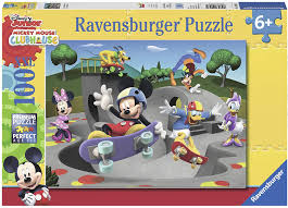 Millions of free jigsaw puzzles created by a large community. Ravensburger Mickey Minnie At The Skate Park 100 Piece Jigsaw Puzzle For Kids Every Piece Is Unique Pieces Fit Together Perfectly Toys Games Amazon Com