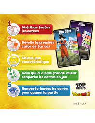 To hide a spoiler, format your comment as so: Top Trumps Dragon Ball Super Battle Game
