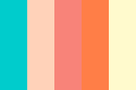 Blue, marigold, and purple awareness month: Life Cancer Color Palette