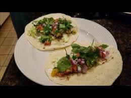 Spoon on any remaining sauce from the bottom of the bowl of slaw. Easy Fish Taco S On Blackstone Griddle Youtube