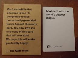 Maybe you would like to learn more about one of these? What Was Your Unique Card Cardsagainsthumanity