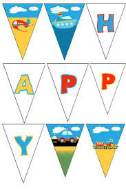 Banner Free Thomas The Train Birthday Printables 