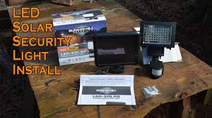 Page 1 no portion of this manual or any artwork contained herein may be reproduced in failure to do so can result in serious injury. Solar Powered Led Security Light From Harbor Freight Installation Youtube