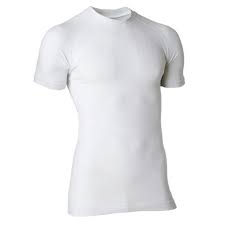 Sous Vetement Haut Keepdry 500 Homme Manches Courtes Football Blanc Decathlon Tunisie