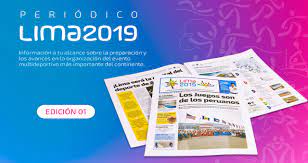 Chile obtiene su primera medalla de oro en los juegos parapanamericanos 2019, antorcha de. Lanzan Primera Edicion Del Periodico Lima 2019 De Distribucion Gratuita Noticias Juegos Panamericanos Y Parapanamericanos Lima 2019