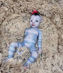 Full body avatar looking baby. Review Of Full Silicone 20 Baby Avatar Ava World Reborn Doll