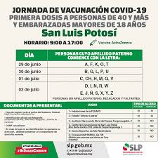 El plan de vacunación contra el coronavirus en san luis, san luis vacuna, es público, gratuito y voluntario. Slp Y Soledad Inician Vacunacion A Personas De 40 Anos Y Mas La Jornada De San Luis