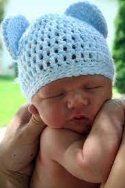 Tampa Bay Crochet Crochet Newborn Bear Hat Crochet Hats For Boys Crochet Baby Patterns Newborn Crochet