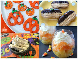 We've rounded up 25 easy halloween treats for kids to enjoy and there is a great mix of sweet and savory! Easy Halloween Snacks For Kids Crafty Morning