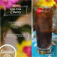Spiked Cherry Coke Happy Drink Flavored Vodka Sweet Drinks