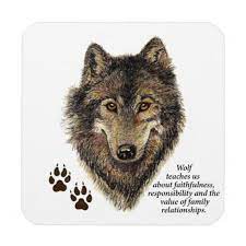 Wolf Totem Animal Guide Watercolor Nature Art Animal Spirit Guide Animal Guides Animals
