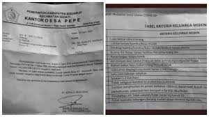 Check spelling or type a new query. Beredar Surat Edaran Pendataan Warga Miskin Terdampak Corona Di Sidoarjo Syaratnya Dinilai Janggal Tribunnews Com Mobile