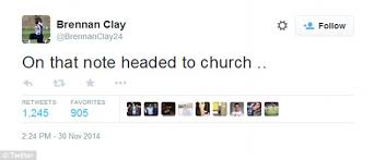 Brennan Clay Posts Proof Wife Is Having An Affair With Cowboys S Demarco Murray Daily Mail Online