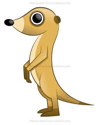 Learn How To Draw Desert Animals Using A Meerkat As An Example Desert Animals Meerkat Cartoon Drawings Of Animals