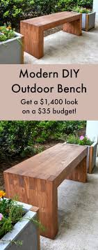 banc exterieur bricolage inspire par williams sonoma si facile patio diy mobilier exterieur diy terrasse faite maison