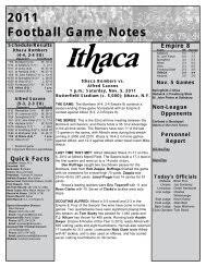 2013 UNYSCSA Championship Program