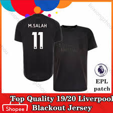 Unboxing review of liverpool 2019/20 new balance blackout shirt, dhgate alternative from brfans. Liverpool Jersey Blackout 19 20 Grade Aaa Size S Xxxl Add Name And Patch Men S Liverpool Football Jersey Shopee Malaysia