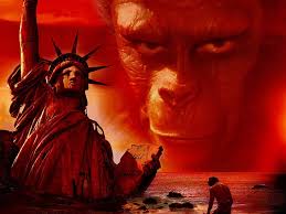 Destroyed lady liberty statue along with astronaut george taylor and his lady companion and horse from the striking finale of the original planet of the apes film. Hd Wallpaper Statue Of Liberty Planet Of The Apes 1968 Franklin J Schaffner Wallpaper Flare
