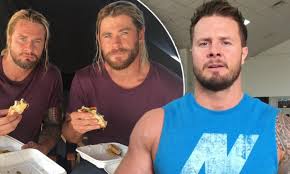 They were joined by chris' stunt double in the upcoming thor blockbuster, bobby holland hanton. Chris Hemsworth S Stunt Double Bobby Holland Hanton Reveals Injuries Daily Mail Online