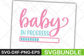 Baby In Progress Graphic By Designartstore Creative Fabrica